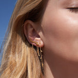 Jungle Ivy Sparkle String Earrings