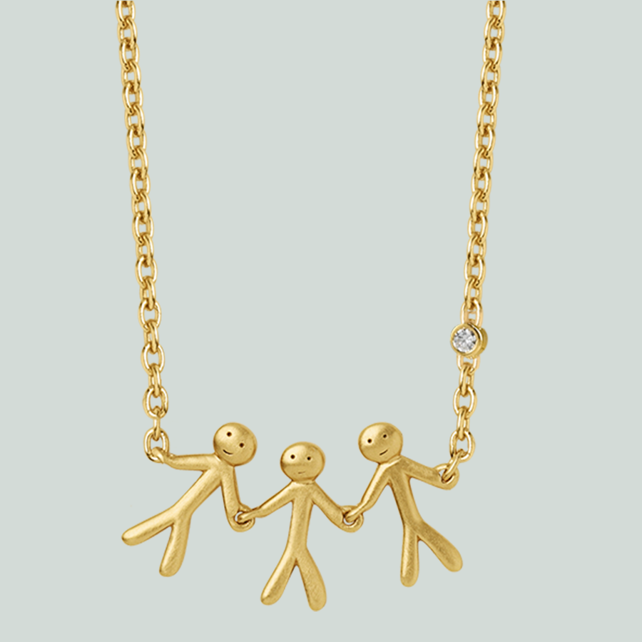 Fine Family 3 necklace