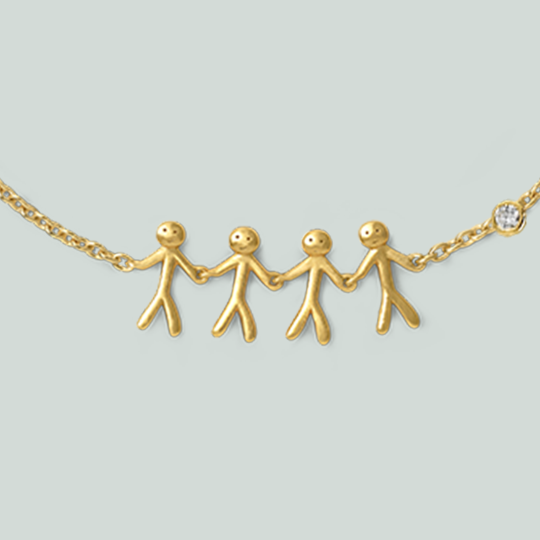 Fine Together Family 4 bracelet byBiehl International