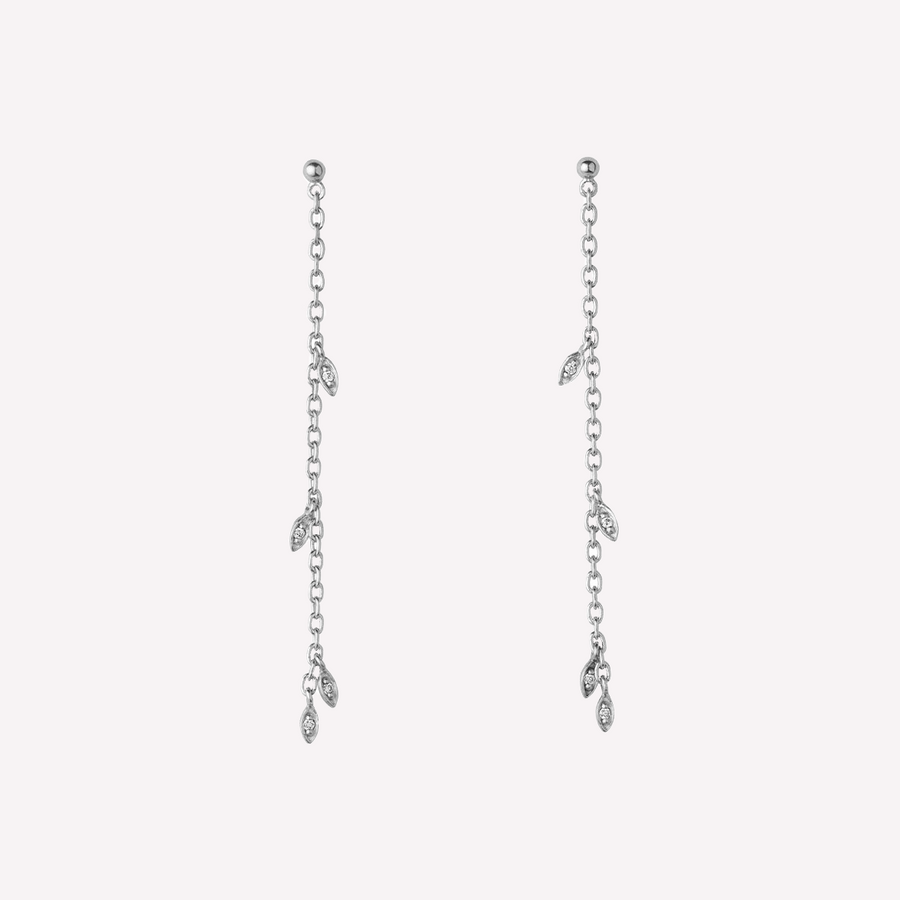 Jungle Ivy sparkle string earrings