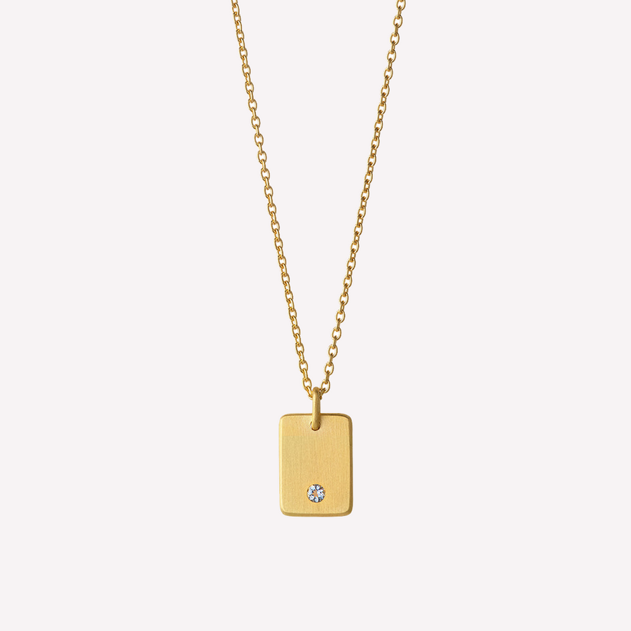 My Powers necklace aquamarine