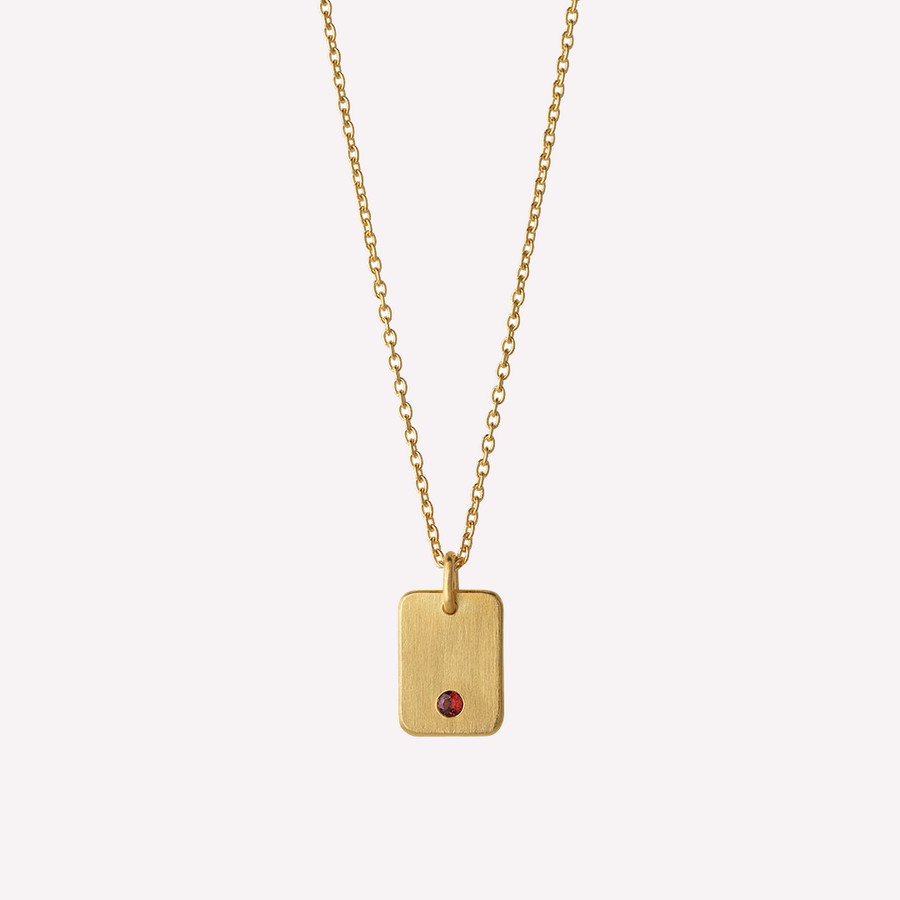 My Powers necklace garnet
