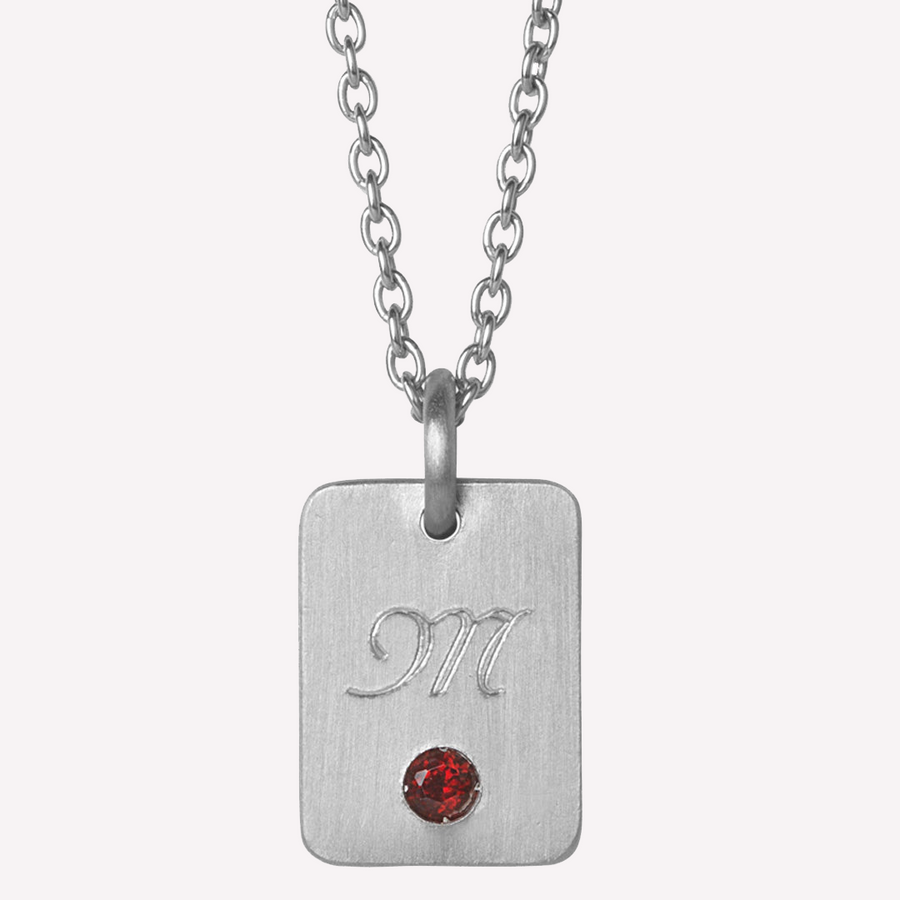 My Powers necklace garnet
