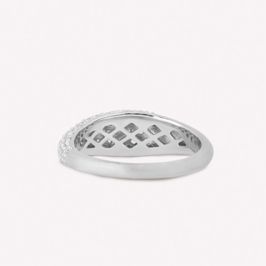 Ocean Flow sparkle ring