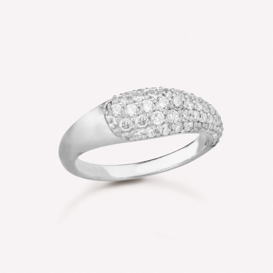 Ocean Flow sparkle ring