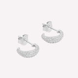 Ocean Flow Sparkle Hoops Small