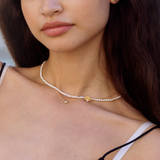 Fine Poppy necklace