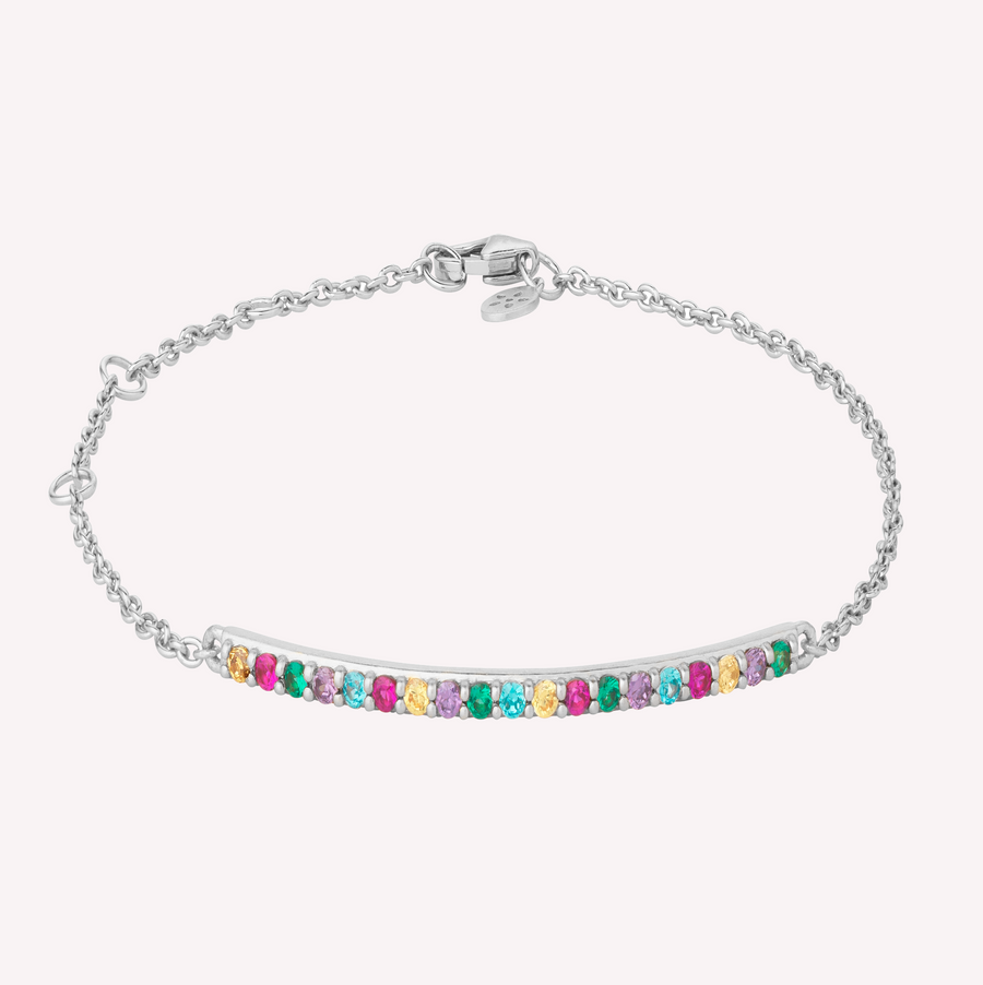 Rainbow sparkle bracelet