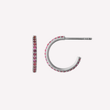 Sparkle Hoops Mini Pink