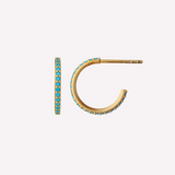 Sparkle Hoops Mini Turkos