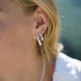 Aura Pearl Hoop