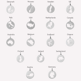 Beautiful Countries Pendant