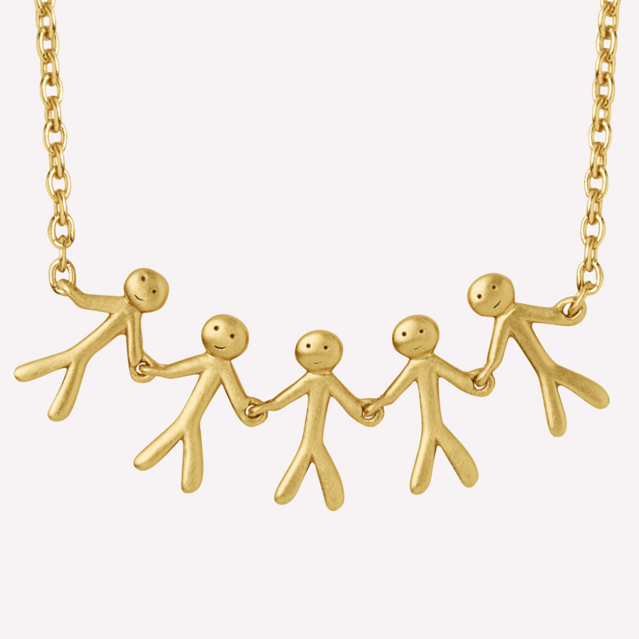 Family of 2025 5 necklace