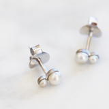 Pearl Double Ohrstecker