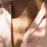 Fine Iris Necklace