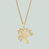 Fine Tree of Life Sparkle Necklace