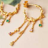 Jungle Ivy Hoops Mini Colors