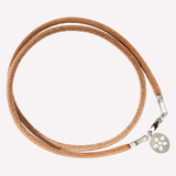 Natur læder armbånd (for pods)