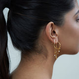 Jungle Ivy Sparkle String Earrings