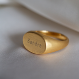 Signet Oval Ring