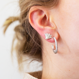 Seashell Hoops Large