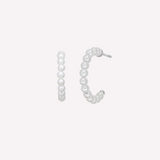 Small Pearl Hoop