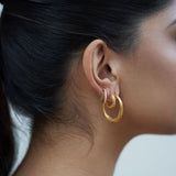 Seashell Hoops