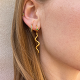 Wave Mini Hoop green